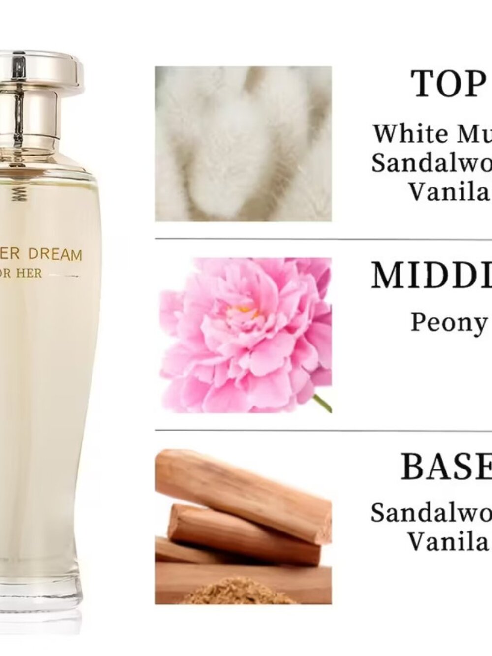 $Sale$ Wonder Dream For Her Long Lasting Floral VanillaScent Like 4 discount🤠